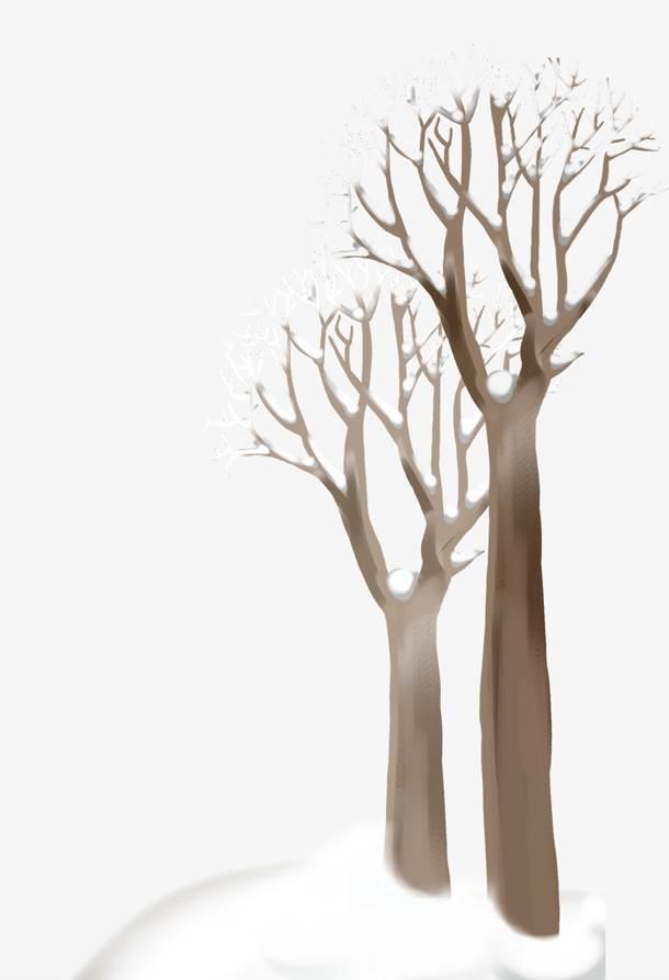 冬天的树简笔画 冬天的树简笔画幼儿园小班