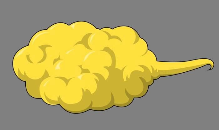 筋斗云简笔画 孙悟空驾筋斗云简笔画