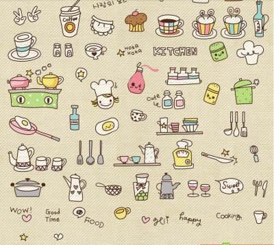 食物简笔画 食物简笔画零食