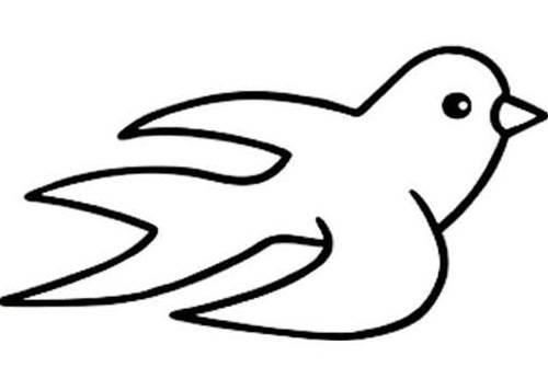 燕子怎么画 简笔画 燕子怎么画简笔画飞行