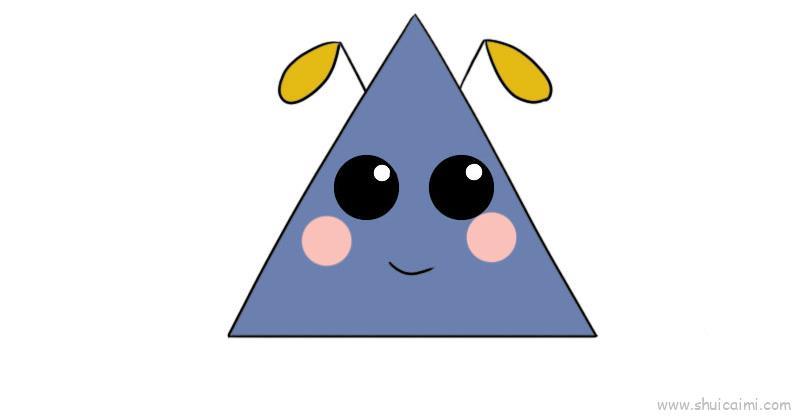 三角形儿童画怎么画 三角形简笔画图片大全