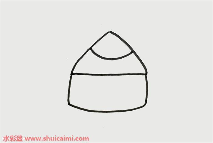 蒙古包怎么画 蒙古包简笔画图片带颜色