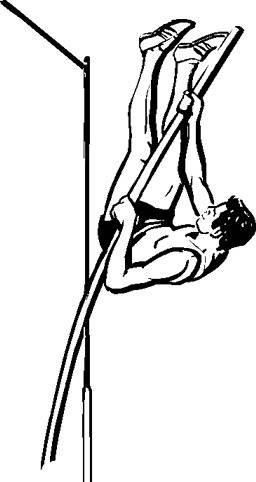 跳高简笔画 跳高简笔画火柴人