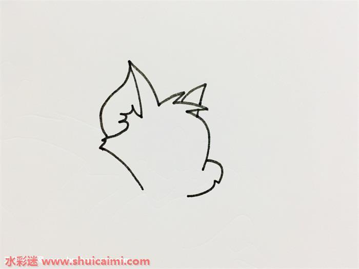 汤姆猫怎么画 汤姆猫简笔画简单又漂亮