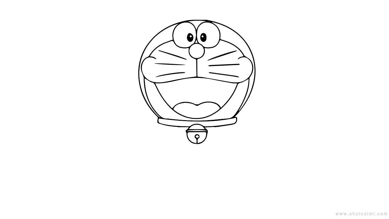 叮当猫怎么画？ 叮当猫的简笔画详细教程画法