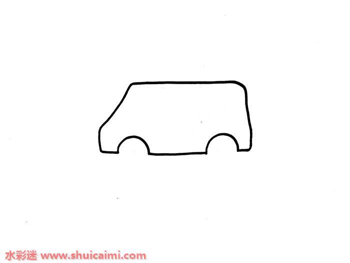 QQ红包救护车怎么画 QQ红包救护车简笔画漂亮卡通