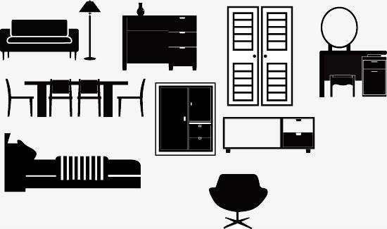 家具简笔画怎么画 家用家具图片