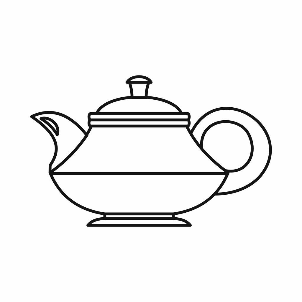 茶壶简笔画 茶壶简笔画彩色