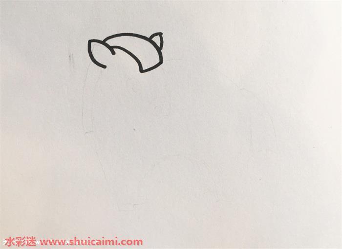 小马怎么画 小马简笔画步骤