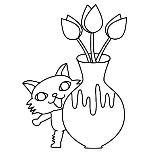 画花瓶简笔画图片大全 画花瓶简笔画图片大全七年级
