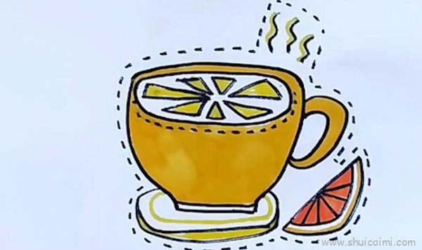 柠檬茶儿童画怎么画 柠檬茶简笔画简单又好看