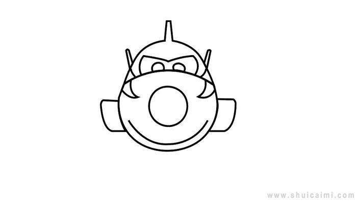 超级飞侠多多画报简笔画怎么画 超级飞侠多多画报简笔画简单又好看