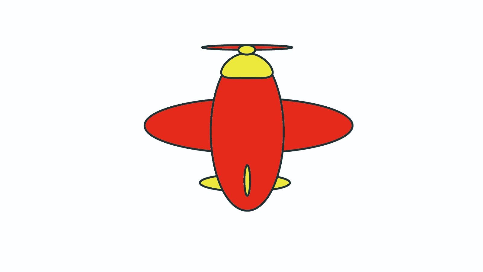 航天飞机简笔画怎么画 航天飞机简笔画简单