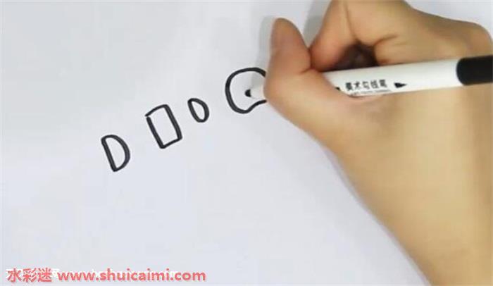 烧烤怎么画 烧烤简笔画图片带颜色