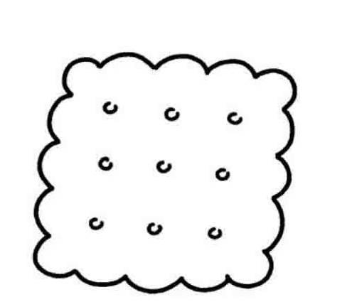 饼干简笔画图片大全 饼干简笔画图片大全图