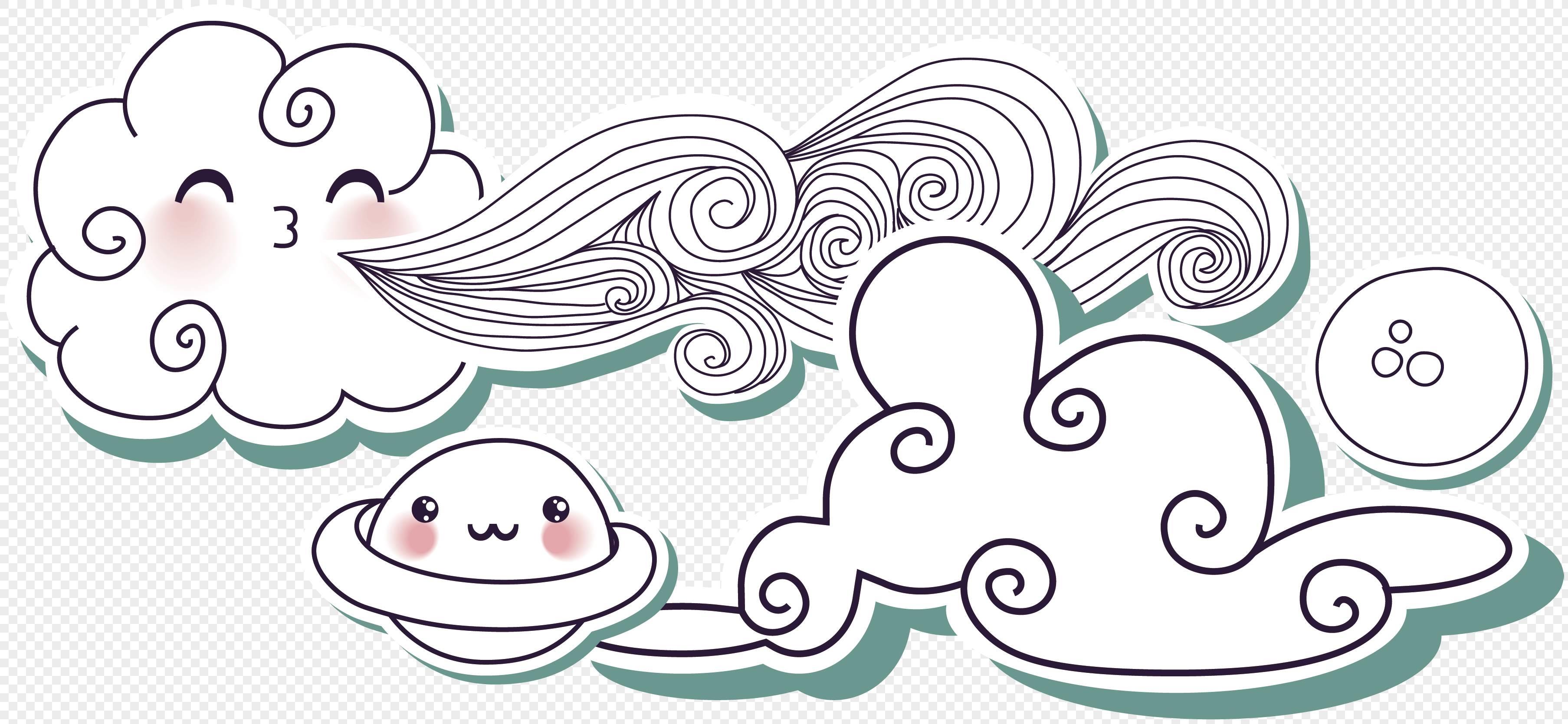 风简笔画 风筝简笔画