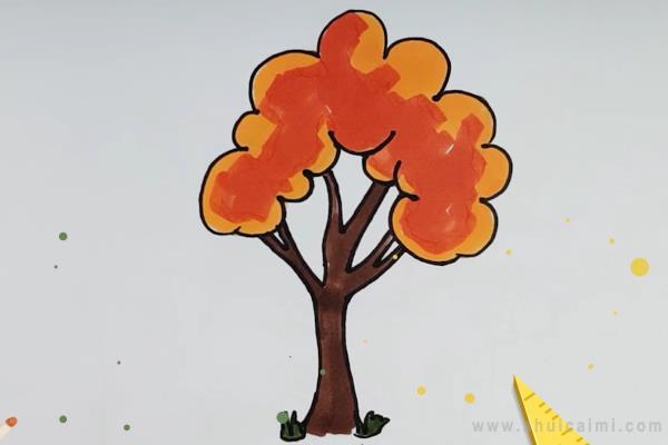 大树简笔画怎么画 大树简笔画图片大全