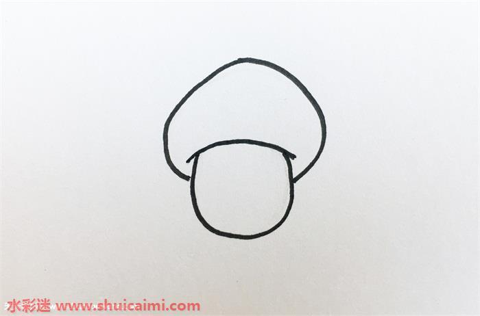 蘑菇头怎么画 蘑菇头简笔画画法
