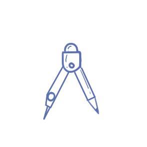 圆规简笔画 圆规简笔画拟人