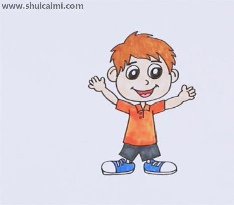 小男孩简笔画怎么画 小男孩简笔画顺序