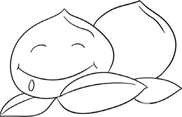 甜美的桃子简笔画怎么画 甜美的桃子简笔画简单