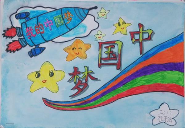 中国梦简笔画图片大全 放飞中国梦简笔画