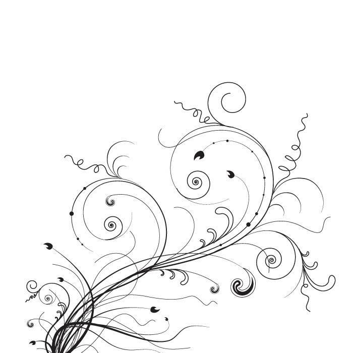 线条简笔画 线条简笔画直线曲线