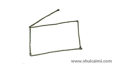 奶酪儿童简笔画