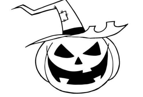 万圣节南瓜简笔画 万圣节南瓜简笔画可爱