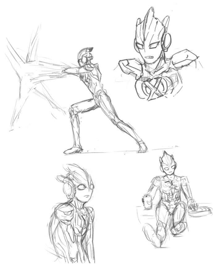 侧面塔尔塔洛斯简笔画 塔尔塔罗斯怎么画