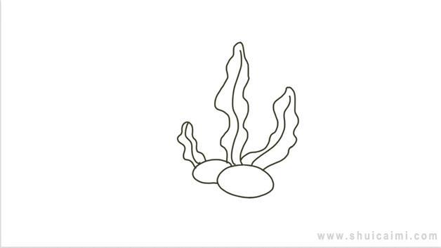 水草简笔画怎么画 水草简笔画顺序