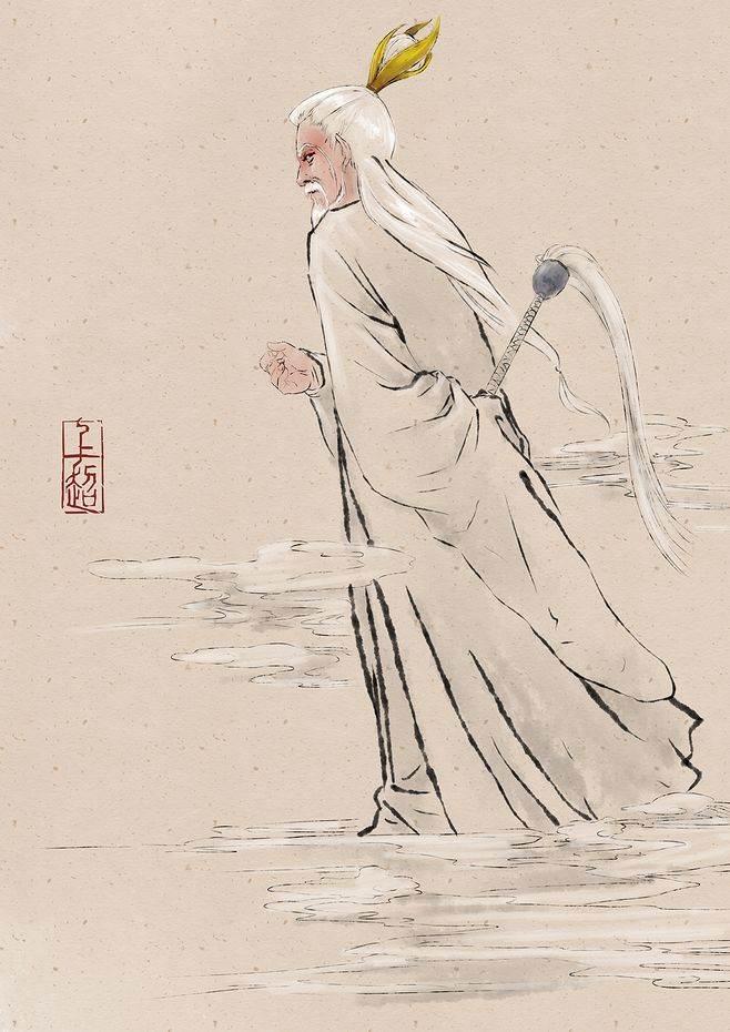 太上老君简笔画图片 太上老君的简笔画图片