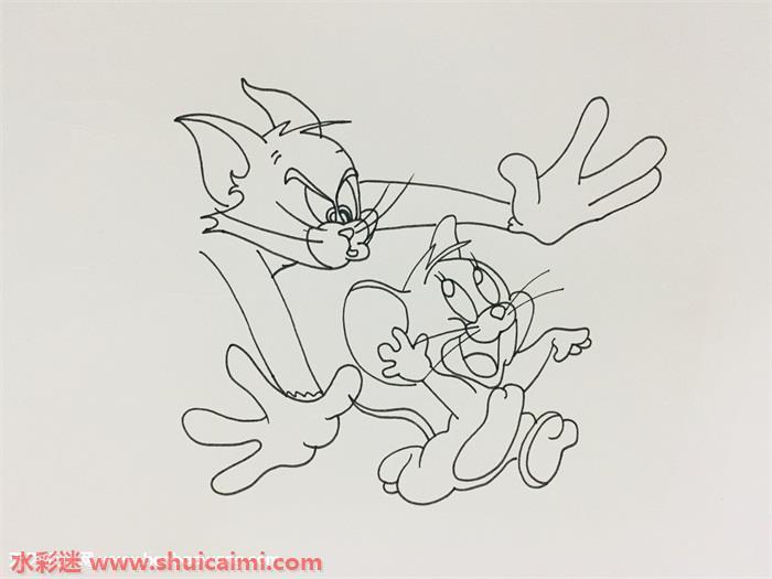 汤姆和杰瑞怎么画 汤姆和杰瑞简笔画漂亮