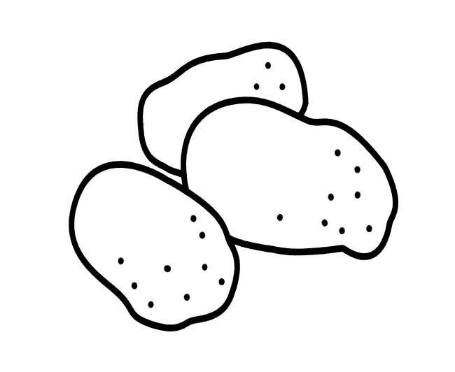土豆简笔画 土豆简笔画儿童简笔画