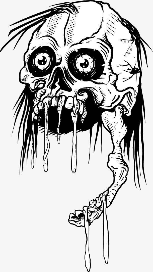 鬼的简笔画图片大全 鬼的简笔画图片大全