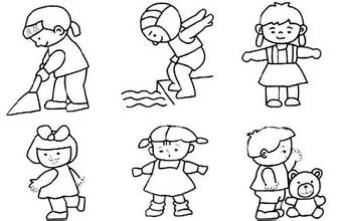 孩子简笔画图片大全 孩子简笔画图片大全大图