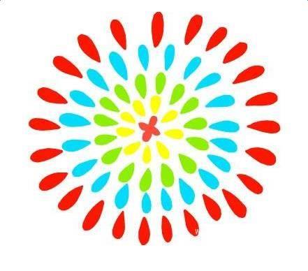 春节的烟花怎么画简笔画 过年的烟花怎么画简笔画