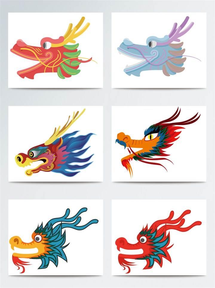 龙头简笔画 龙头简笔画图片