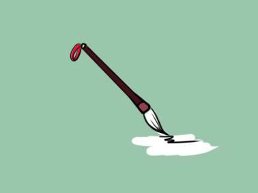 毛笔简笔画 毛笔简笔画图片大全