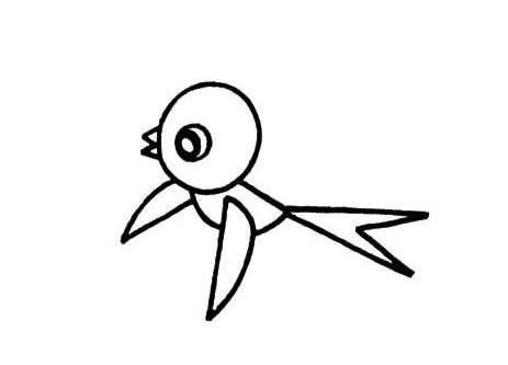 小燕子的简笔画图片大全 小燕子的简笔画图片大全大图