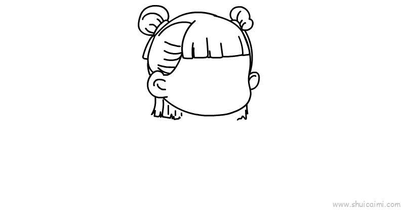 哪吒儿童画怎么画 哪吒简笔画简单