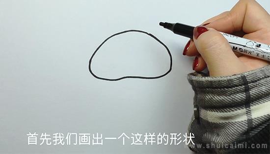 猪肉简笔画怎么画 猪肉简笔画图片大全