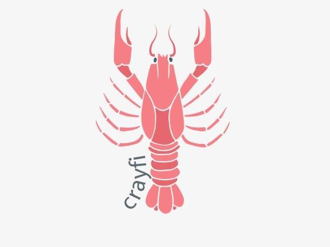 龙虾简笔画 龙虾简笔画彩色