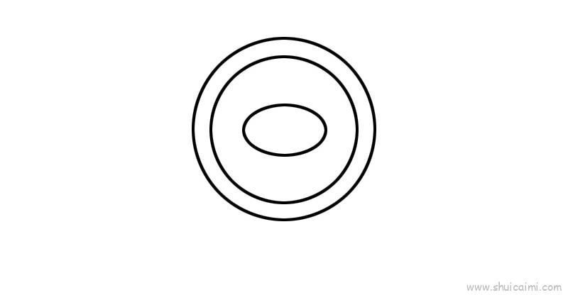 方向盘儿童画怎么画 方向盘简笔画顺序