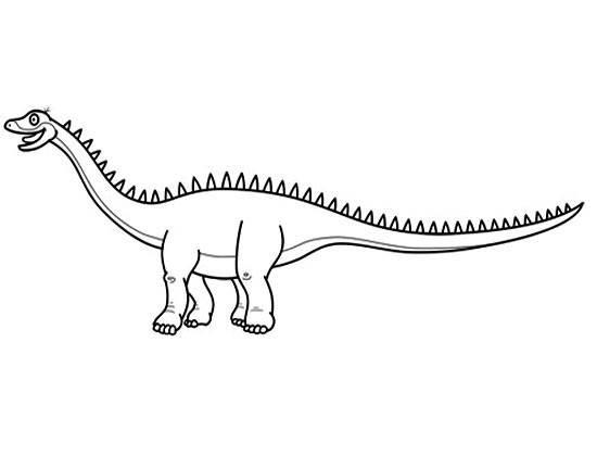 恐龙简笔画图片大全集 恐龙简笔画图片大全集简单