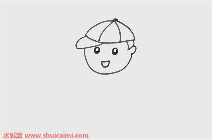 学生怎么画 学生简笔画图片彩色