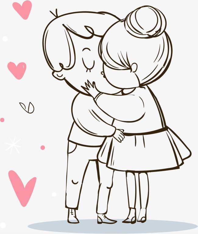 吻的简笔画图片大全 吻的简笔画怎么画