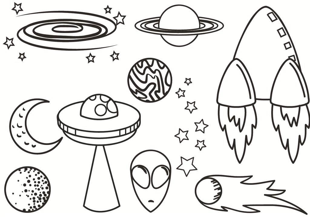 星球简笔画图片大全 星球简笔画图片大全彩色