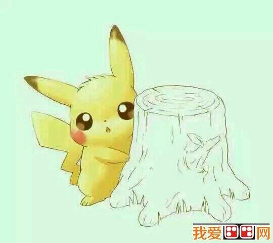 皮卡丘欣赏简笔画怎么画 皮卡丘欣赏简笔画图片
