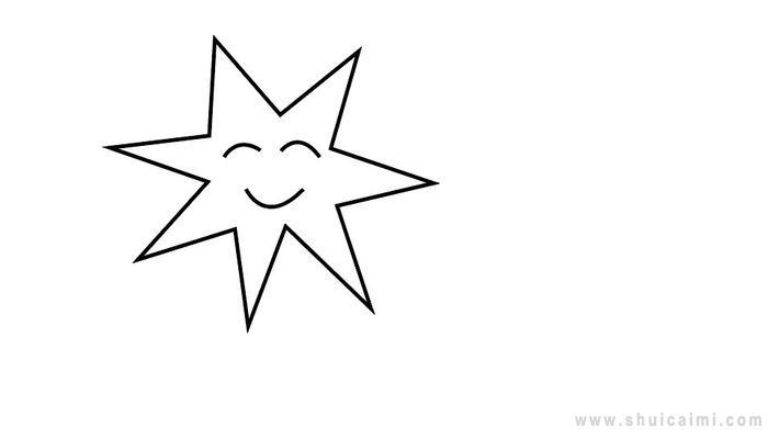 ​星星简笔画怎么画 ​星星简笔画步骤